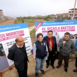 VES: Entregan obras de rehabilitación en Avenida Micaela Bastidas 