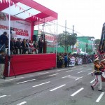 Municipalidad realiza desfile escolar descentralizado por Fiestas Patrias