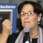 Alcaldesa Susana Villarán afirma que no tiene temor a los transportistas del Callao 