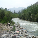 Aguas servidas que llegan de bocatoma al río Lurín contaminan playas del Sur