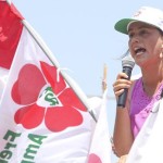Verónika Mendoza señala estar a dos pasos de llegar a ser presidenta del Perú