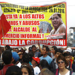 Vecinos se unen a protesta contra la gestión del alcalde Carlos Palomino