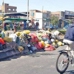 Comerciantes del paradero CUAVES piden apoyo en seguridad y recojo de basura