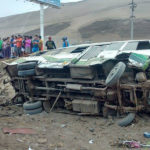 Accidente vehicular deja 6 muertos en la  Panamericana Sur