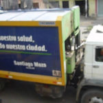 Vecina captó a camión recolector de basura haciendo reciclaje