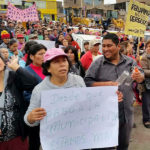 Comedores populares protestaron en municipalidad de Villa El Salvador