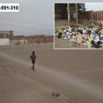 Deportistas denuncian quema de basura en Complejo Deportivo de Villa María del Triunfo