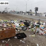 Demandan recojo de basura cerca de Hospital Juan Pablo II de Villa El Salvador
