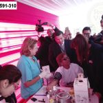 Ministra de Salud y presidente del Banco de la Nación participan en vacunación a pensionistas en Villa El Salvador