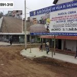 Obras de 2 sector en abandono por casi 15 días en Villa El Salvador