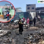Comerciantes lo pierden todo en incendio que destruyó cientos de puestos en mercado Bolívar en Villa El Salvador