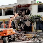 Municipalidad de Villa María del Triunfo fue demolida para reconstruirse