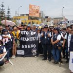 Villa El Salvador: ONPE busca voto responsable con pasacalle electoral