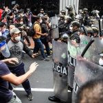 14 áreas del Centro Histórico fueron dañados en manifestaciones contra vacancia presidencial
