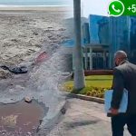 Alcalde de Lurín y presidente del directorio de  Sedapal se reúnen por reclamo de contaminación en playa Arica