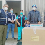 Diris Lima Sur recibe lote de 3,500 vacunas contra la COVID – 19 para primer nivel de atención