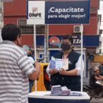 ODPE Lima Sur 1 capacita a electores de San Juan de Miraflores y Lurín