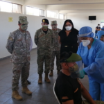 Lima Sur: alrededor de 2 mil 900 efectivos del ejército fueron vacunados contra la COVID -19