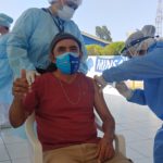 San Juan de Miraflores: adultos mayores reciben segunda dosis de la vacuna contra COVID-19