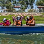 Clubes zonales ofrecen lagunas artificiales para paseos en bote