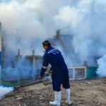 DIRIS Lima Sur realiza intervención de control de dengue en el cementerio más grande de Latinoamérica.