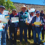 CAJAMARCA: ANA ENTREGA 225 CERTIFICADOS NOMINATIVOS DE USO DE AGUA CON FINES AGRARIOS